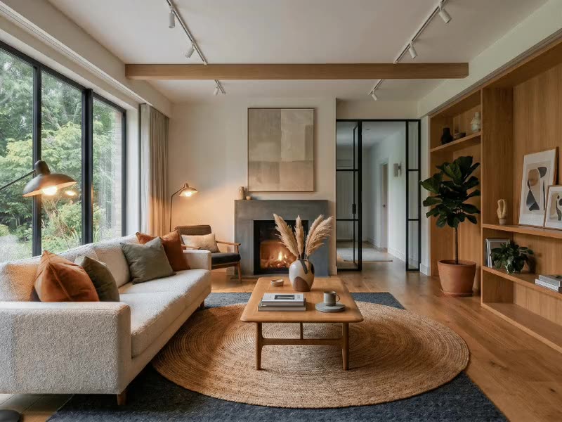 HDR blend of bracketed real estate exposures